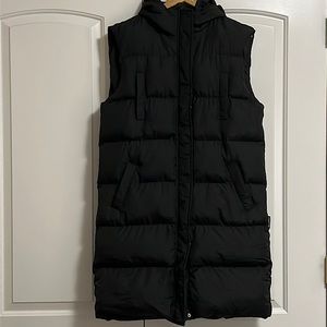 Long Puffer Vest